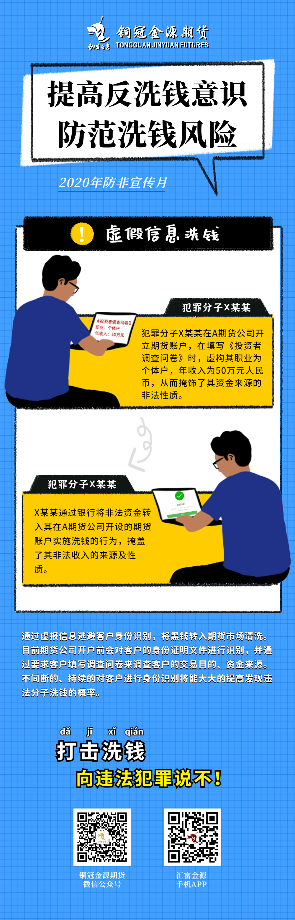 【反洗錢宣傳漫畫】提高反洗錢意識 防范洗錢風險